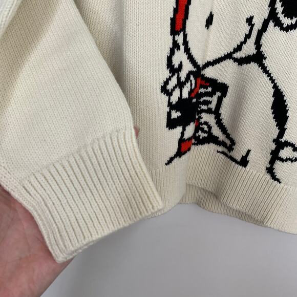 CHINTI & PARKER Snoopy & Charlie Hug Sweater In Nude Small NWOT - Picture 8 of 13